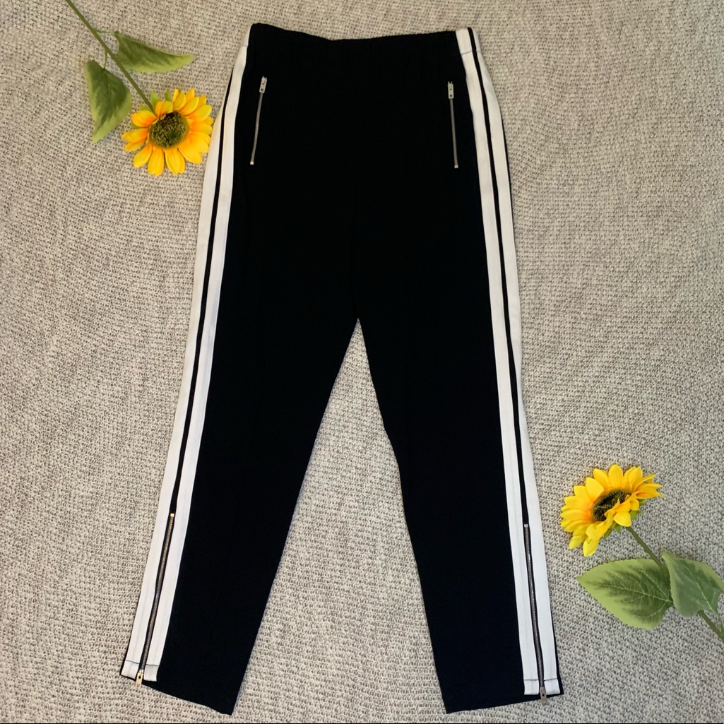 Rag & Bone Milo Side Stripe Zip Track Pants